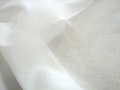  FLAME RETARDANT WHITE COTTON MUSLIN CURTAIN FABRIC 60" X 33MTRS